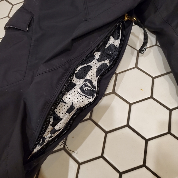 Ladies Volcom Insulated Ski/Snow Pants Black XS - Picture 7 of 16